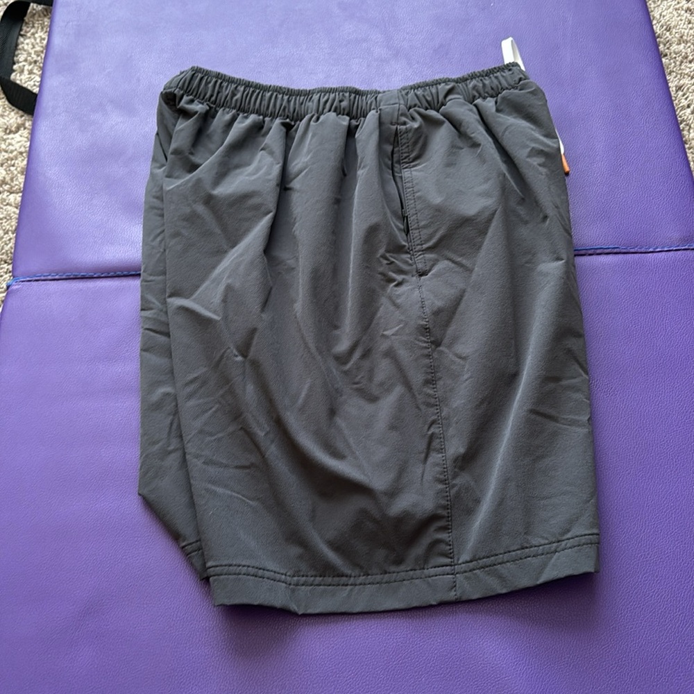 Gray Drawstring Athletic Shorts Spuds - image 4